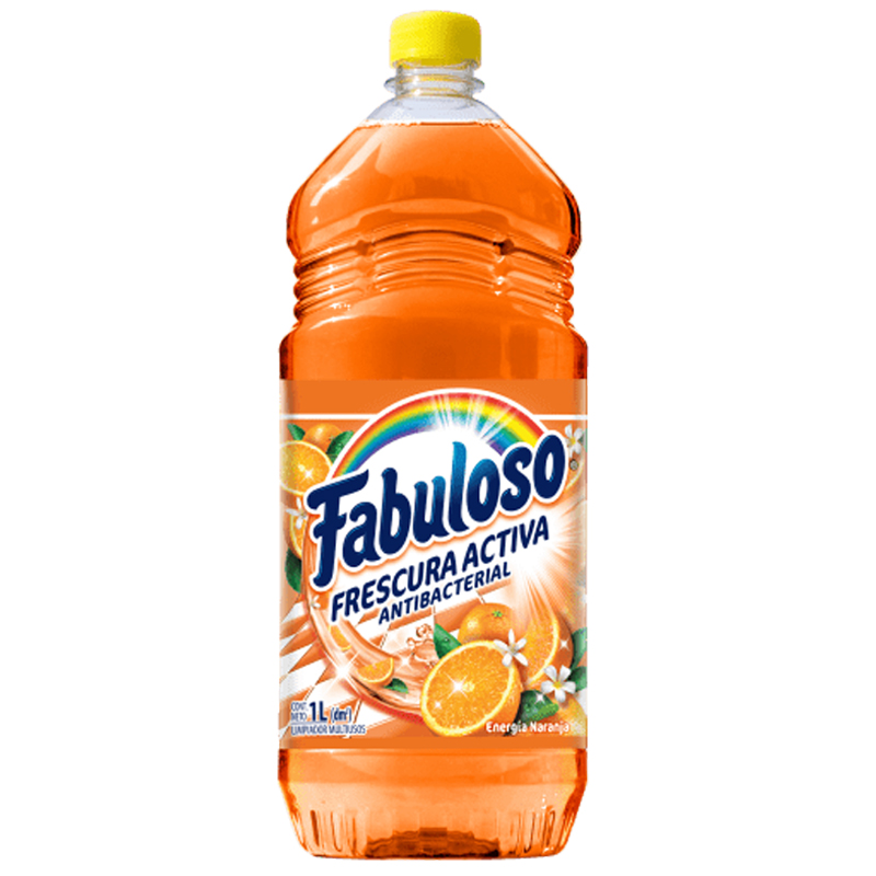 DESINFECTANTE FABULOSO NARANJA 1LT