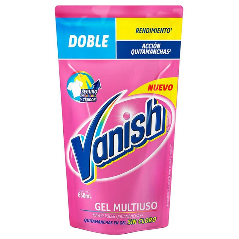 QUITA MANCHAS VANISH GEL 650ML
