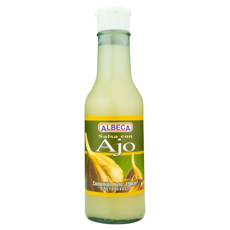 SALSA DE AJO ALBECA 150CC