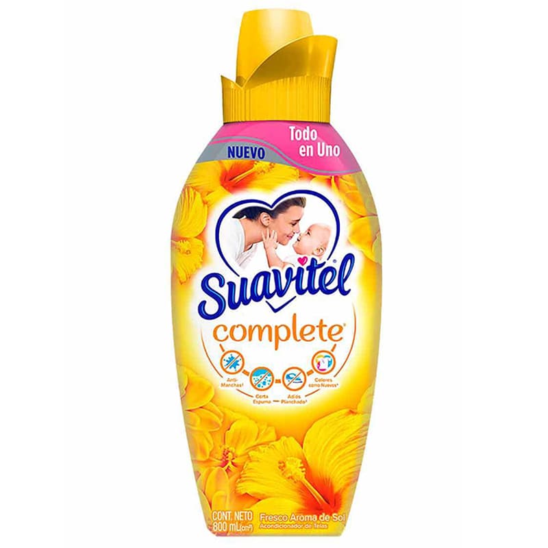 SUAVIZANTE SUAVITEL FRESCO AROMA DE SOL 800ML