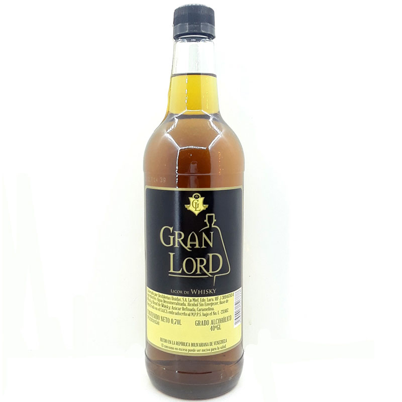 LICOR DE WHISKY GRAN LORD 0.70L