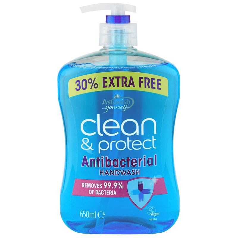 JABON PARA MANOS ASTONISH ANTIBACTERIAL 650ML
