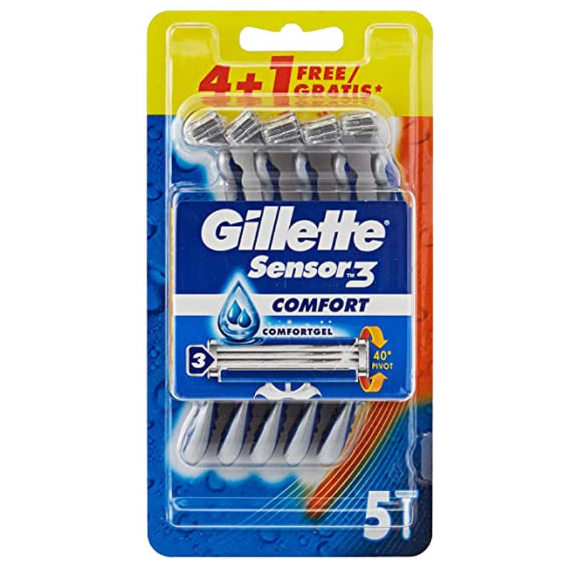 AFEITADORAS GILLETTE SENSOR 3 5UNID