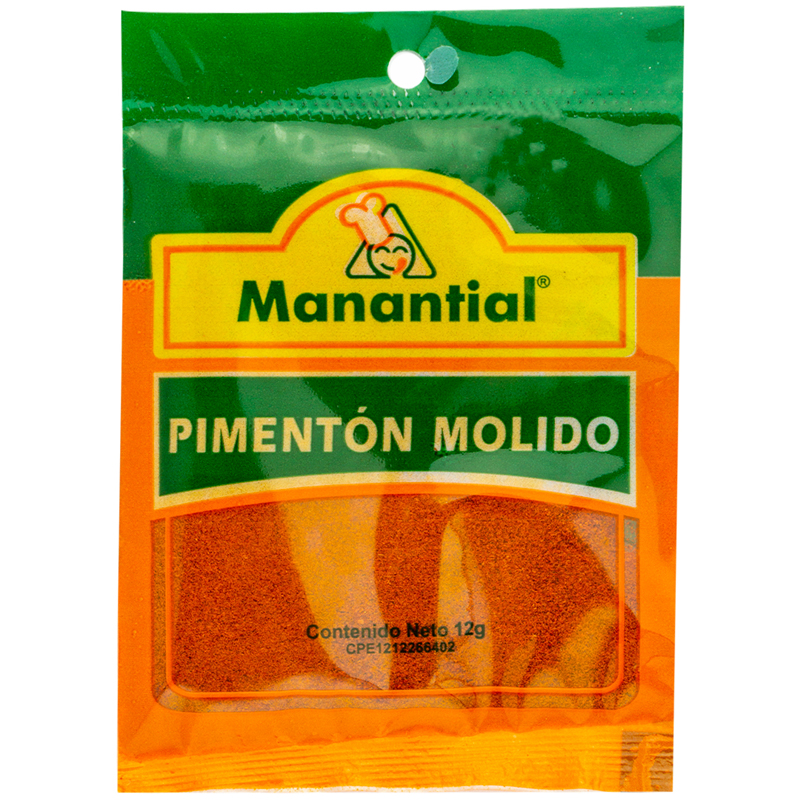 PIMENTON MOLIDO MANANTIAL 12 GR