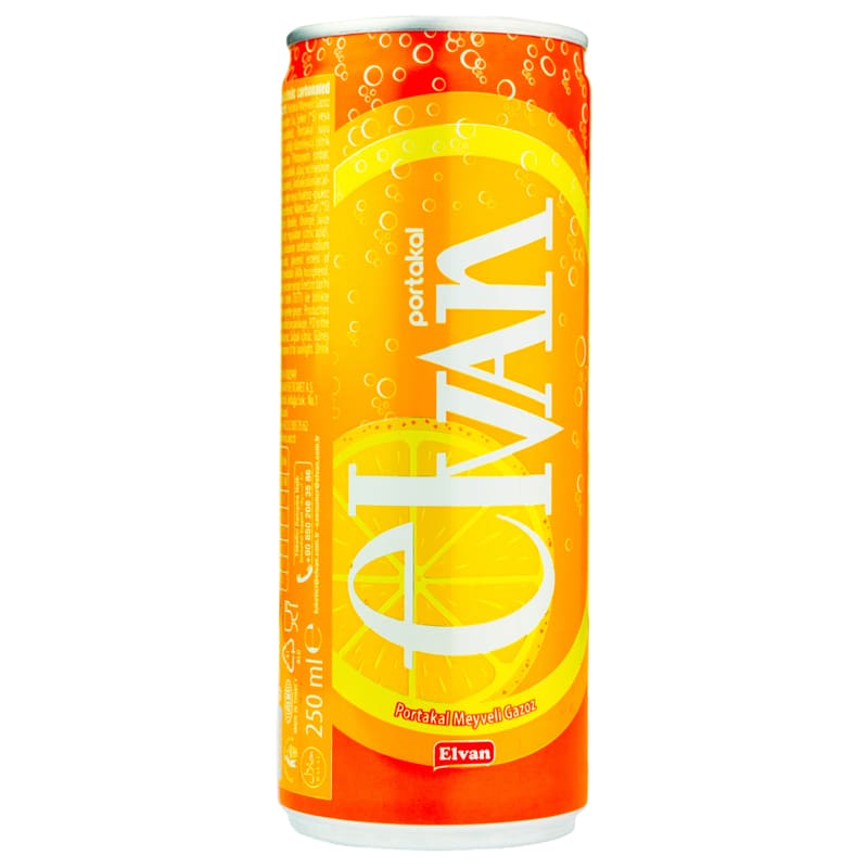 SODA ELVAN NARANJA 250ML