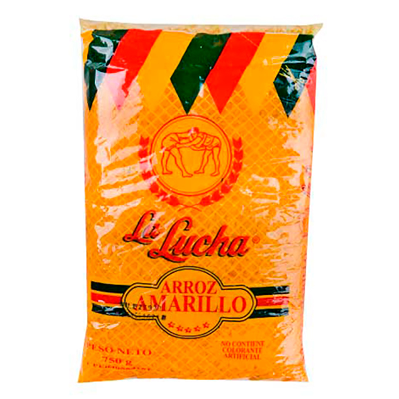 ARROZ AMARILLO LA LUCHA 1 KG