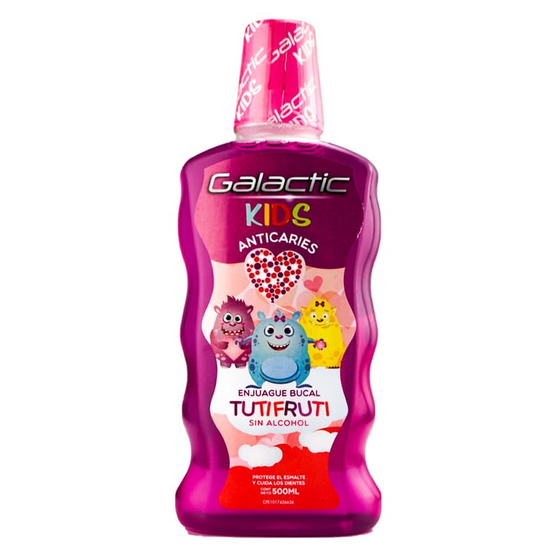 ENJUAGUE BUCAL GALACTIC TUTIFRUTI 500ml