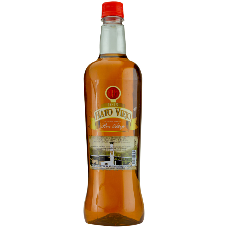 LICOR DE RON HATO VIEJO 1LT