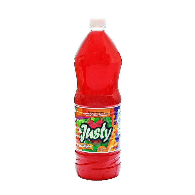 JUGO JUSTY FRUTAS ROJAS 1.5 LT 