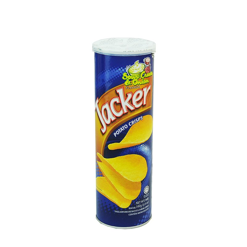 PAPAS JACKER CEBOLLA 160 GR