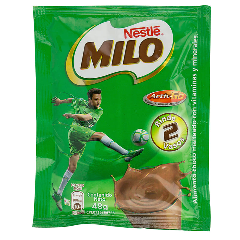Bebida Achocolatada Milo 48Gr