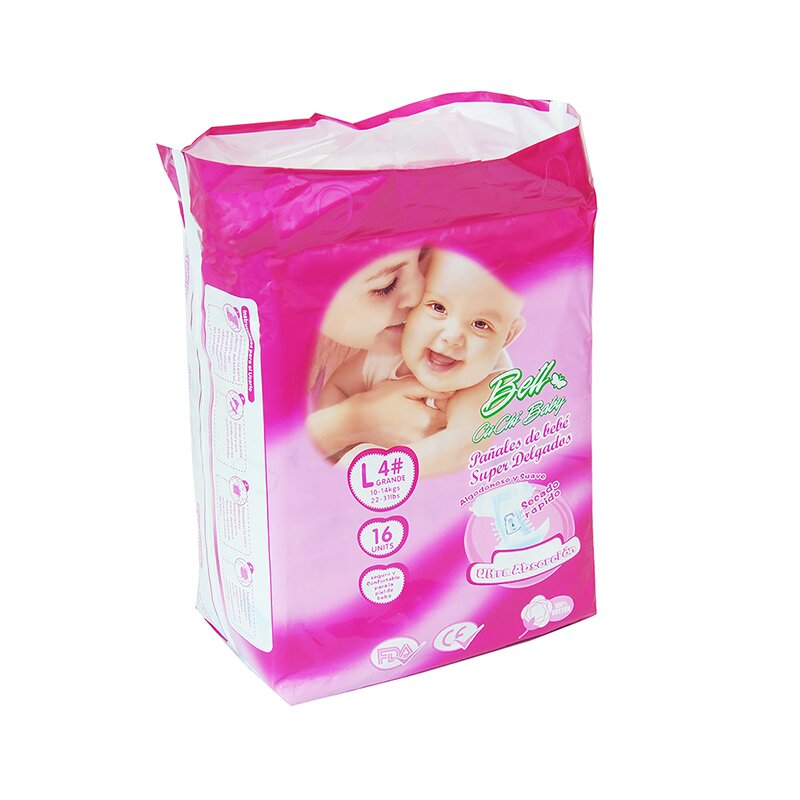 PAÑALES BELL CUCHI BABY TALLA L 16 UND