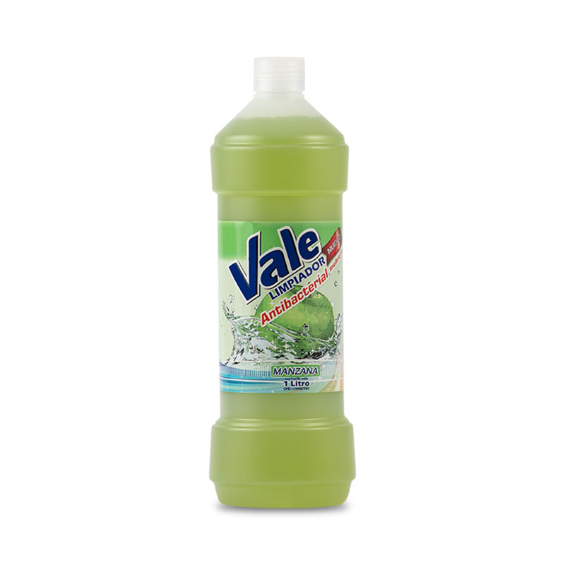 LIMPIADOR ANTIBACTERIAL MULTIUSO MANZ VERDE 1L