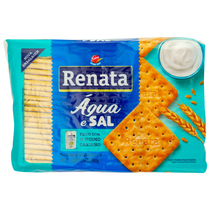 GALLETA RENATA CRACKER AGUA Y SAL 360 GR