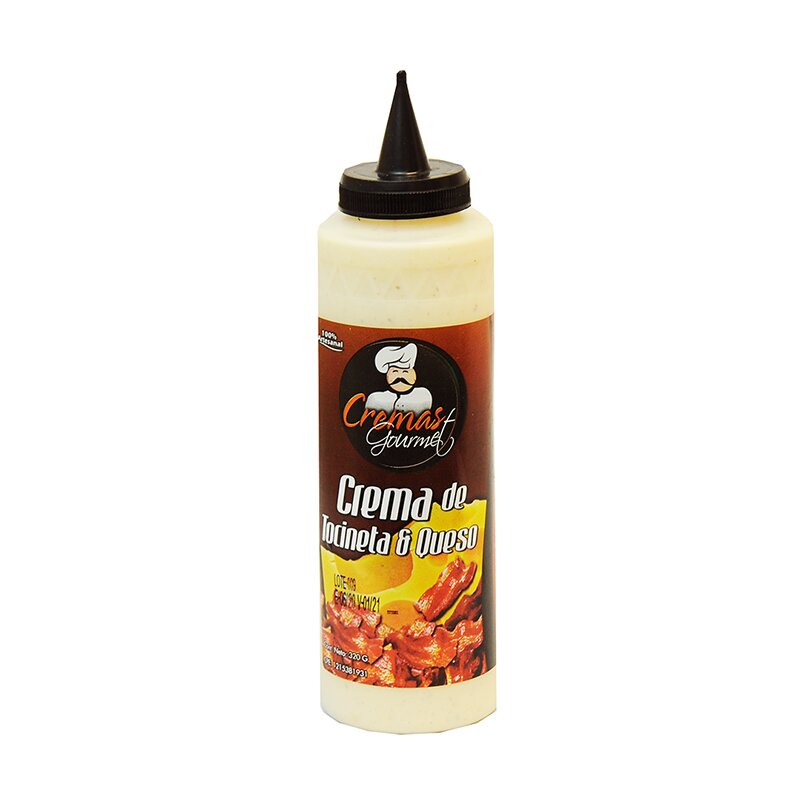 CREMA DE TOCINETA Y QUESO GOURMET 320 GR