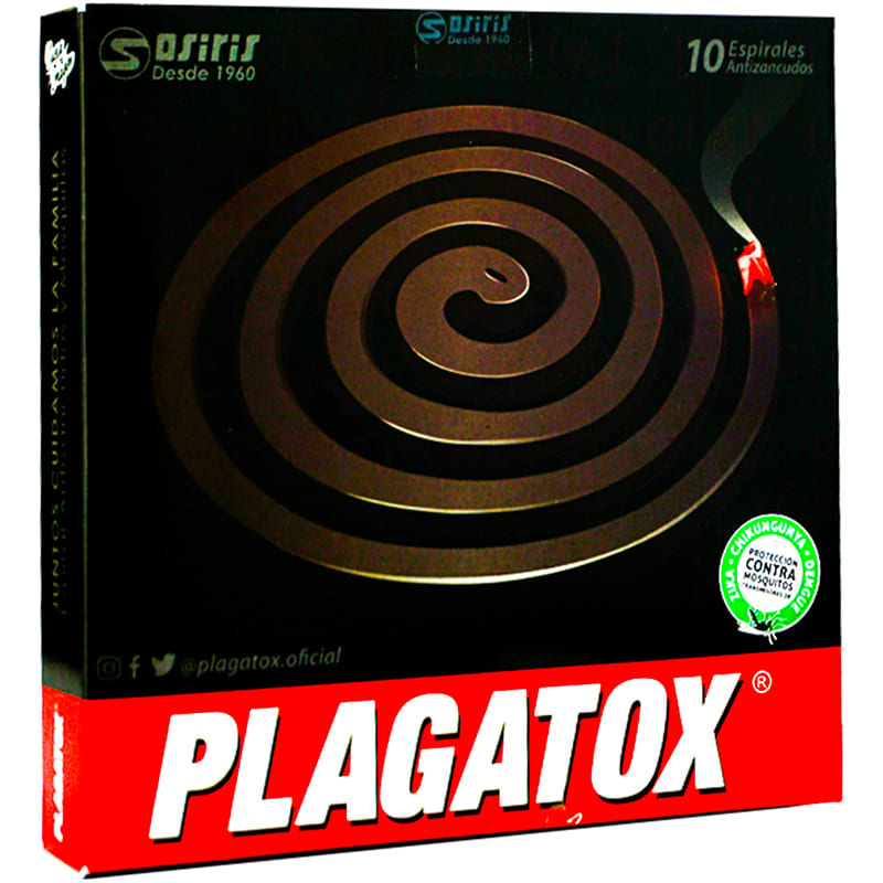 ESPIRAL ANTISANCUDOS PLAGATOX 10UND