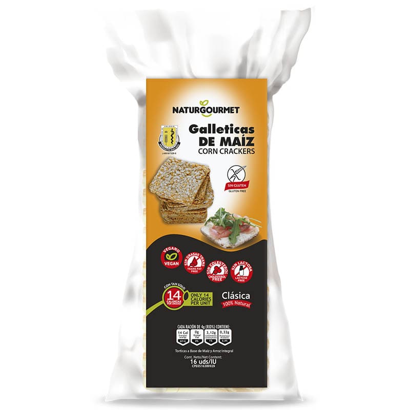 GALLETAS CLASICA NATURGOURMET 60GR