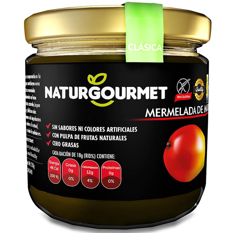 MERMELADA DE MANGO NATURGOURMET 200GR