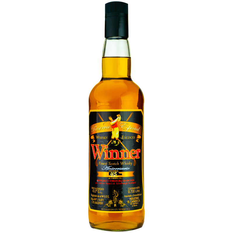 WHISKY WINNER ANIVERSARIO 0.70ML