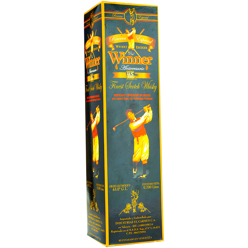 WHISKY WINNER ANIVERSARIO 0.70ML