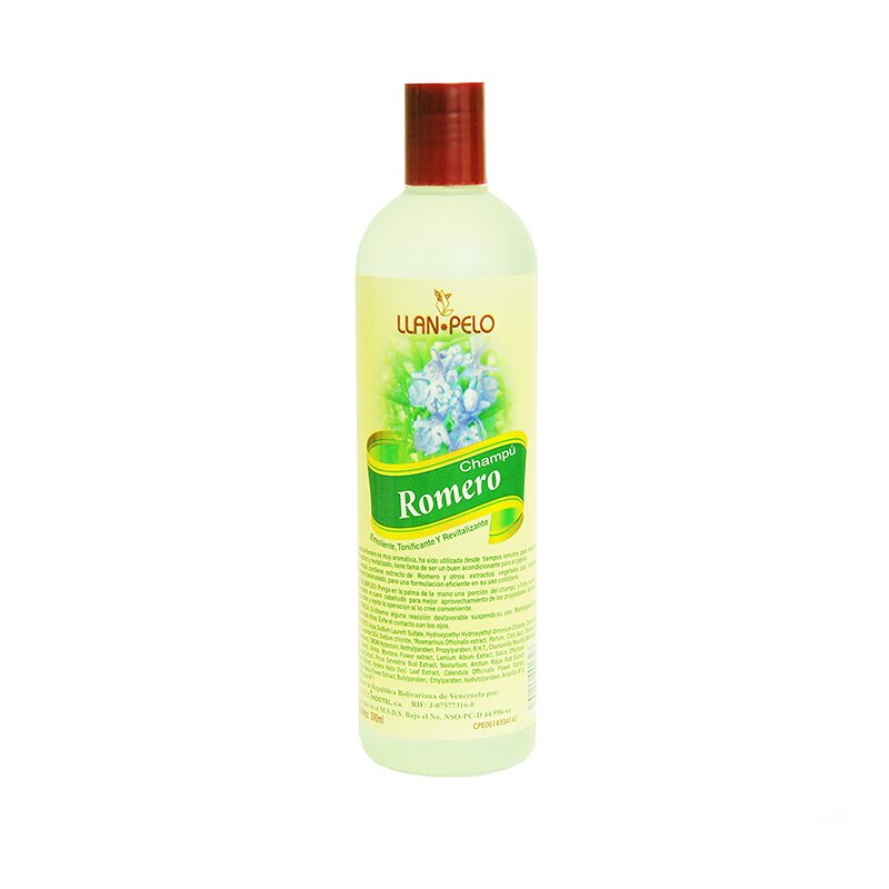CHAMPÚ  LLAN PELO DE ROMERO 500 ML