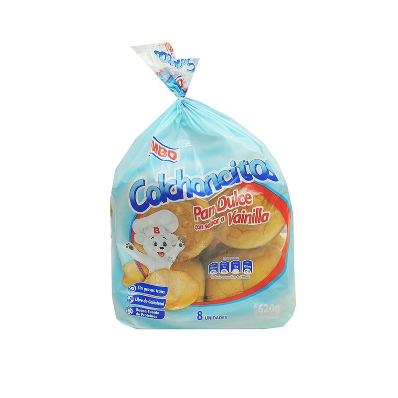 COLCHONCITO DULCE VAINILLA BIMBO 8 UND 620 GR