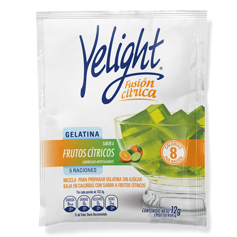 GELETINA YELIGHT FUSION SILVESTRE 12 GR