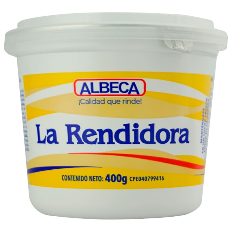 MARGARINA ALBECA LA RENDIDORA 400 GR