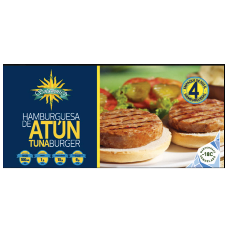 HAMBURGUESA DE ATUN SOTAVENTO 500GR