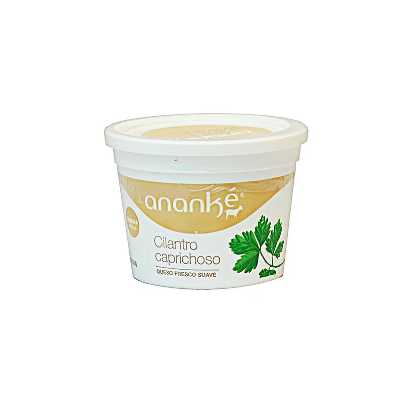 QUESO SUAVE ANANKE DE CILANTRO CAPRICHO 145 GRS