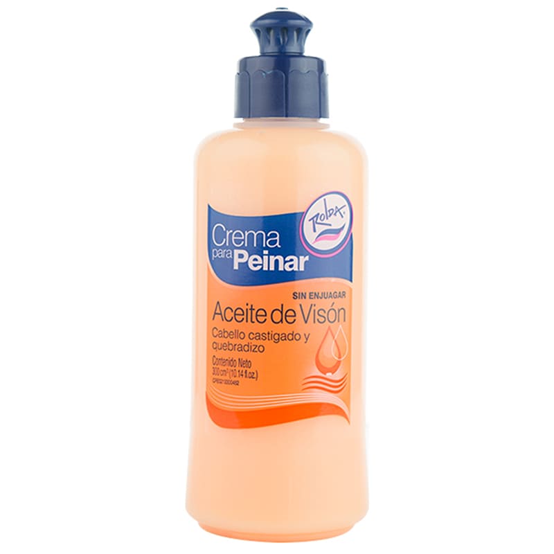 Crema de Peinar Rolda Aceite de Visón 300cc
