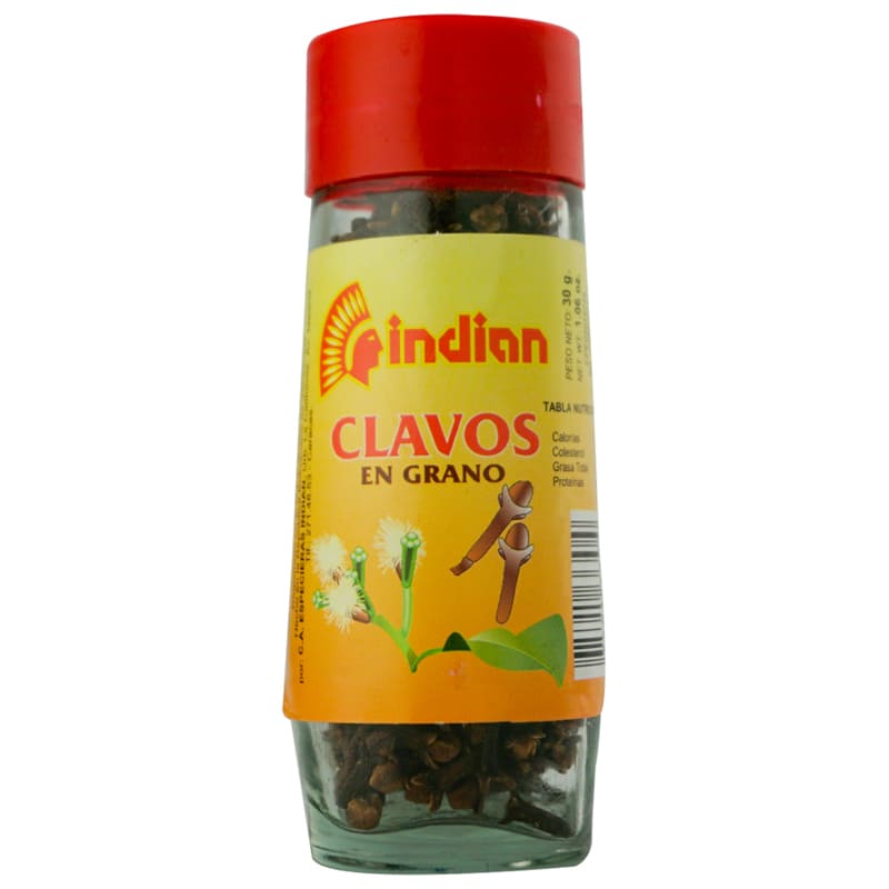 CLAVOS EN GRANOS INDIAN 30 GR