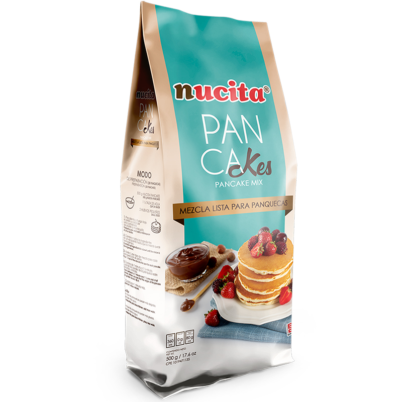 HARINA PARA PANQUECAS NUCITA 500GR