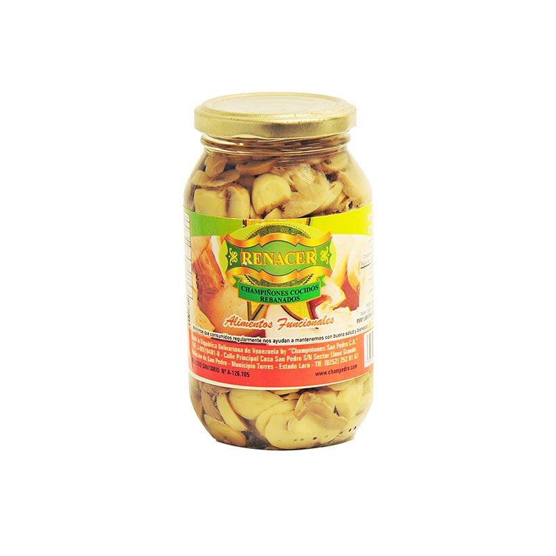 CHAMPIÑONES RENACER REBANADOS 500 GR