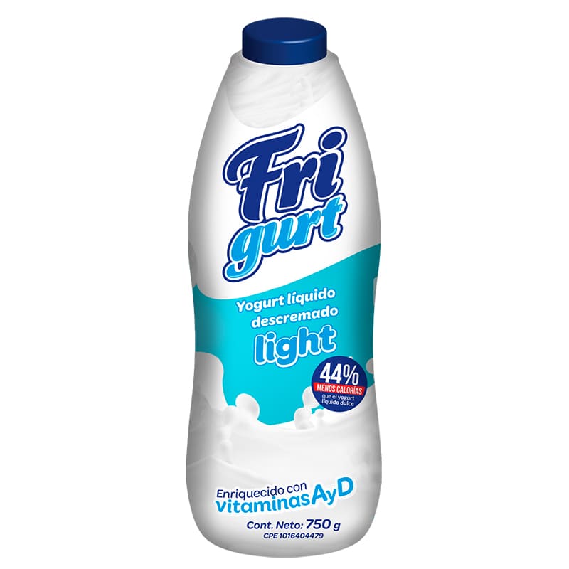 YOGURT LIQUIDO DESCREMADO LIGHT FRIGURT 750 ML