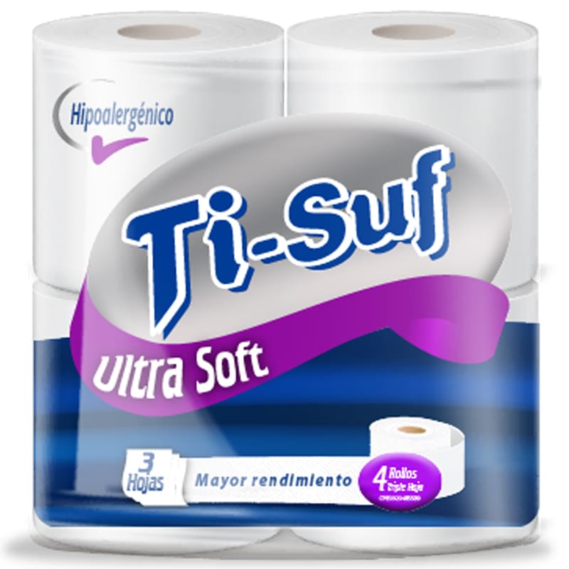 PAPEL HIGIENICO TI-SUF 4UND