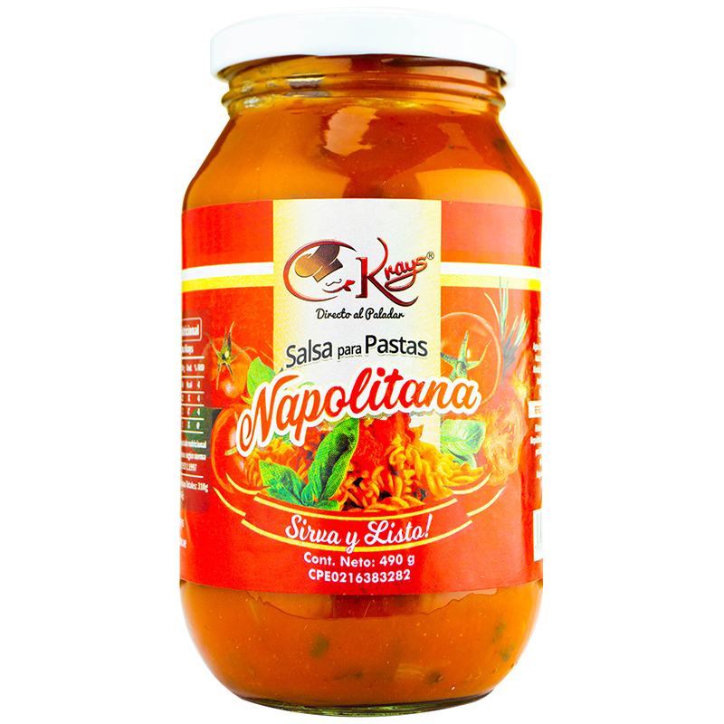 SALSA NAPOLITANA KRAYS 490GR