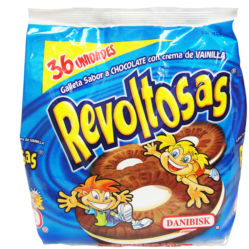 Galletas Revoltosas de Choco Vainilla 36 Unidades