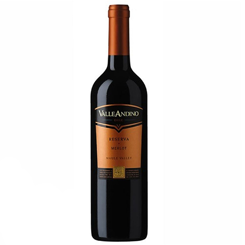 VINO VALLE ANDINO MERLOT 0,75