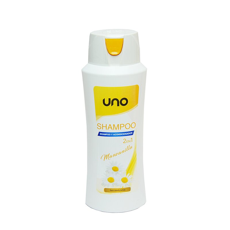 CHAMPÚ 2 EN 1 UNO MANZANILLA 750 ML