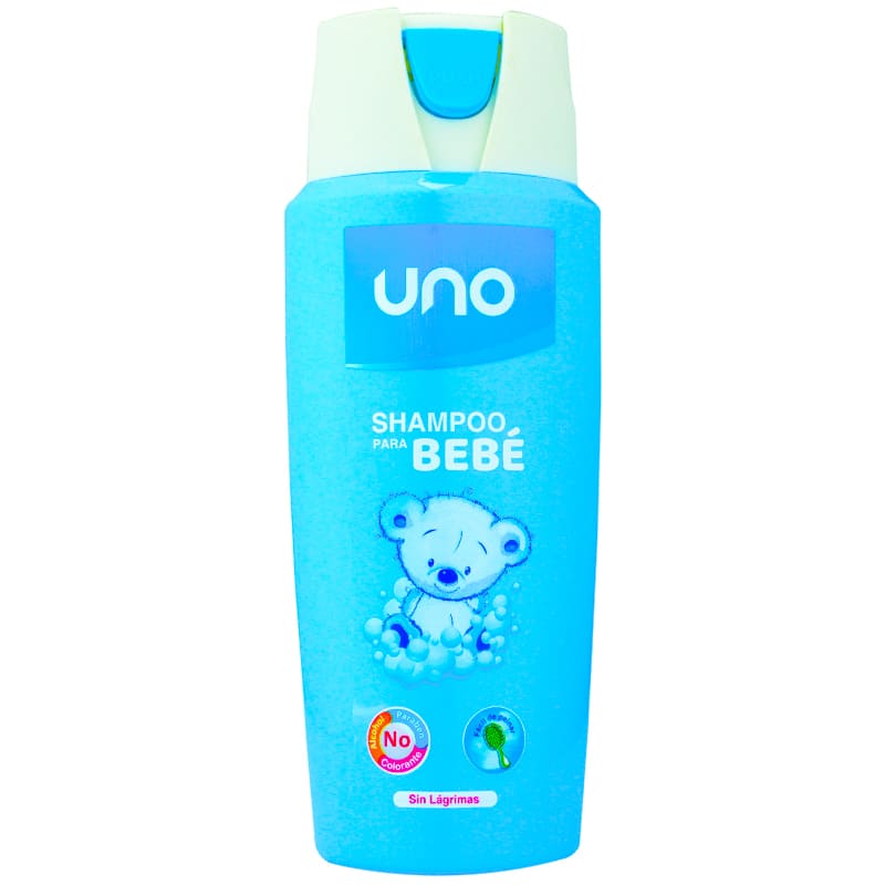 SHAMPOO/BEBE UNO  AZUL 500 ML