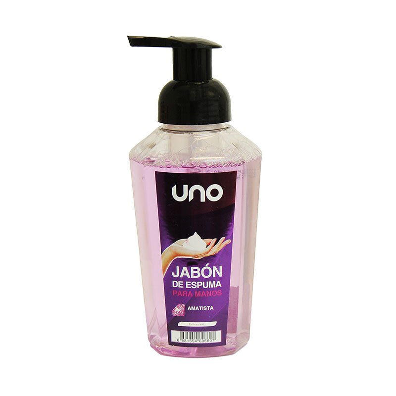 JABON UNO DE ESPUMA PARA MANOS AMATISTA 400 ML