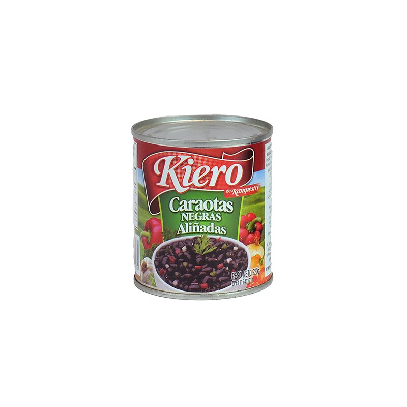 CARAOTAS NEGRAS ALIÑADAS KIERO 220G