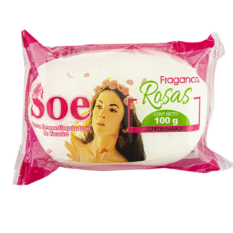 JABÓN TOCADOR SOE ROSAS 100 GR