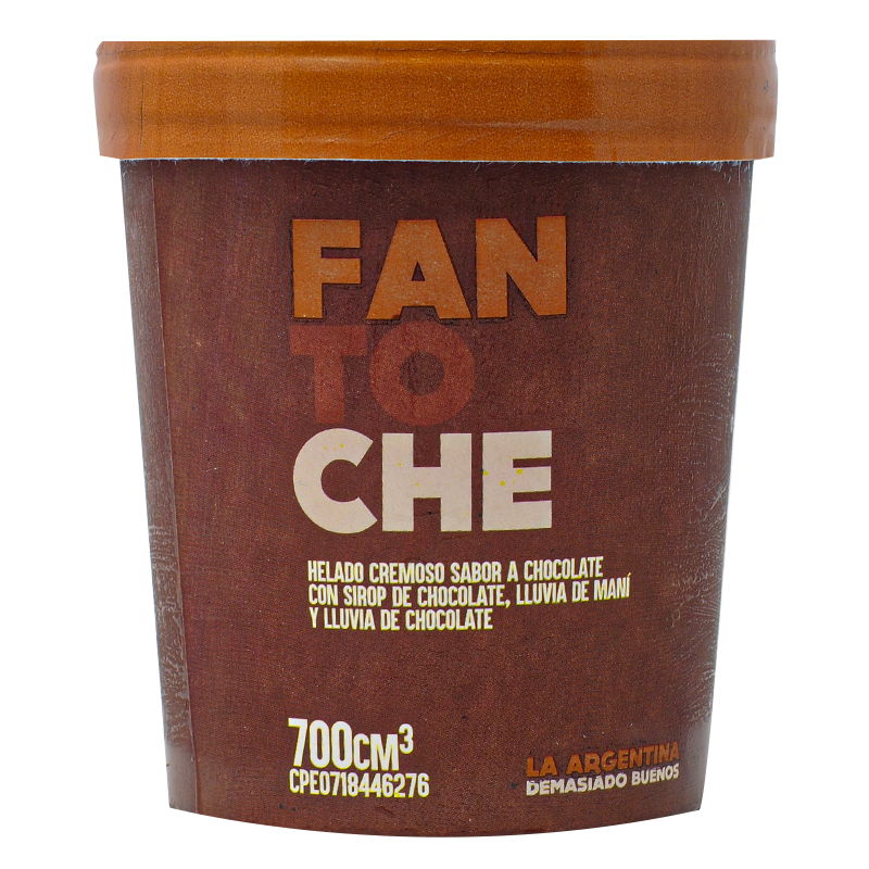HELADO LA ARGENTINA FANTOCHE CHOCOLATE 700CC 