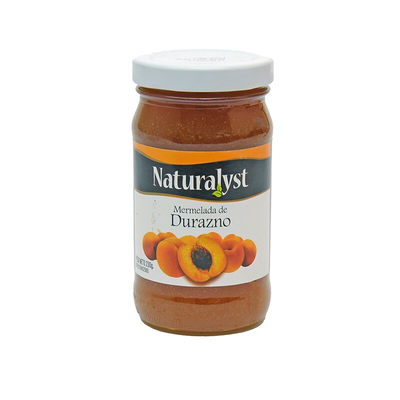 MERMELADA NATURALYST 230GR DURAZNO