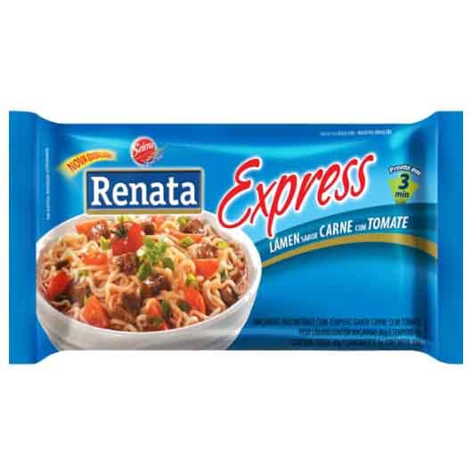 FIDEO EXPRESS RENATA CARNE Y TOMATE 85GR