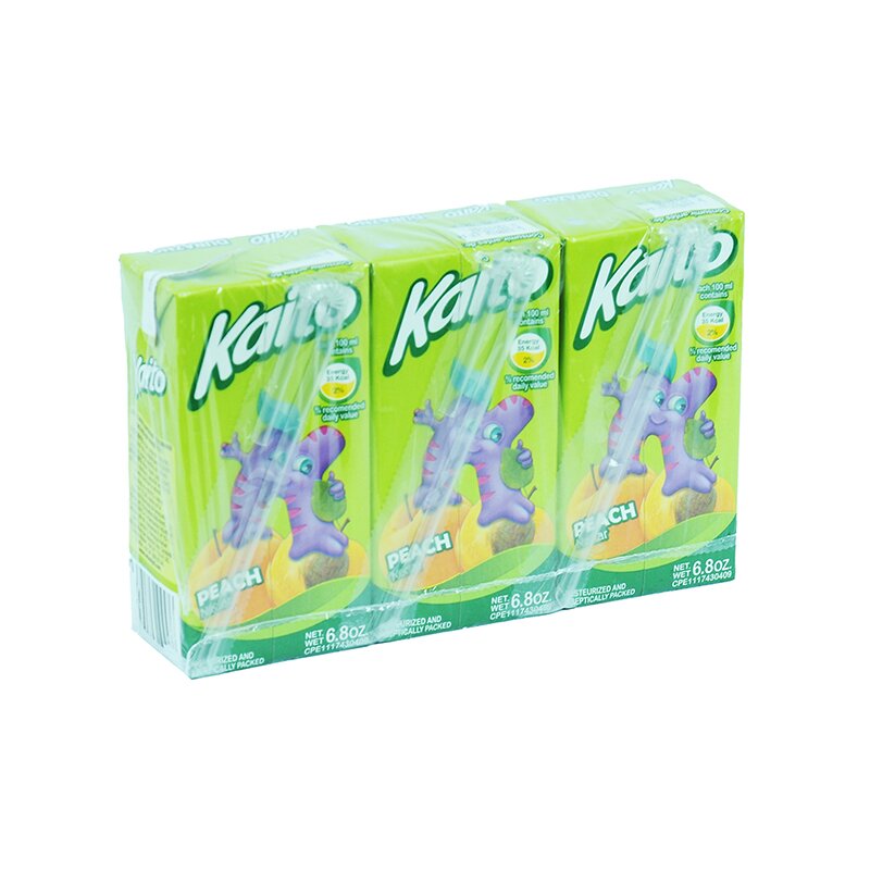 JUGO KAITO DURAZNO 3X200ML