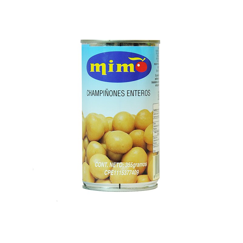 CHAMPIÑONES EN LATA MIMO ENTEROS 355GR