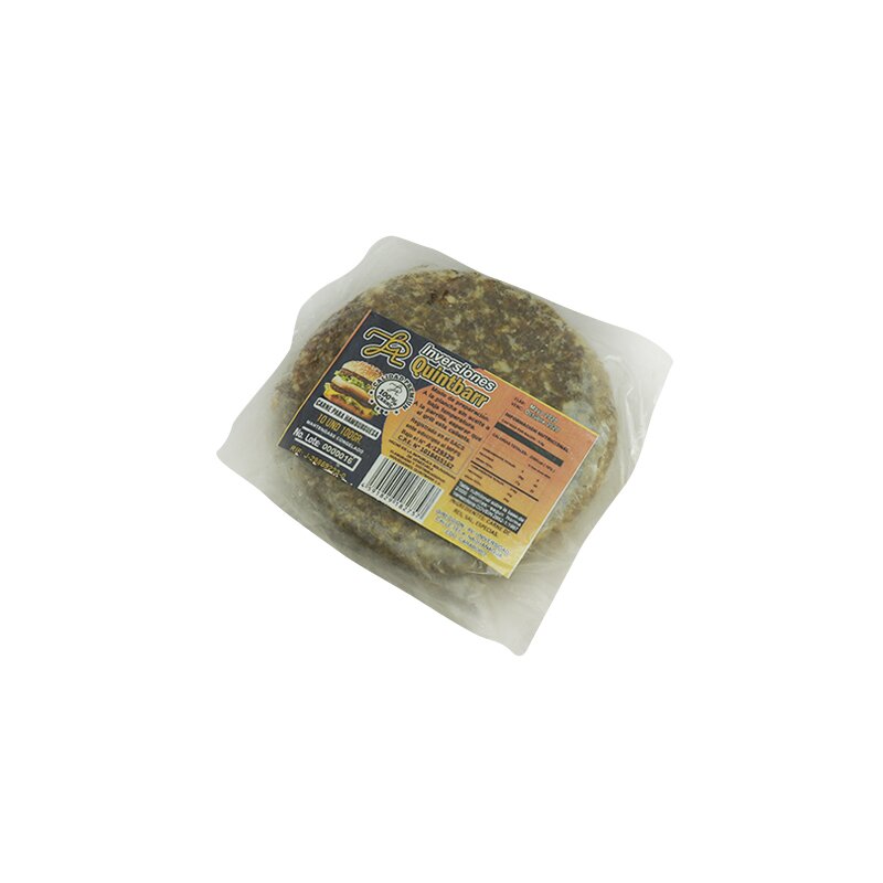 CARNE PARA HAMBURGUESA 10 UND 100 GR